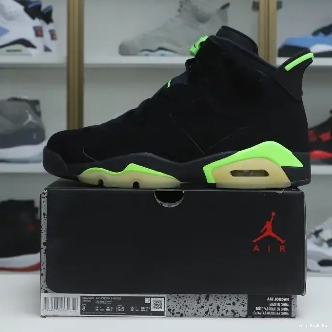 JORDAN AIR RETRO 'ELECTRIC 6 Kimikick GREEN' 0513